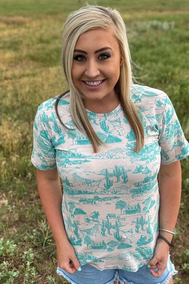 Sterling Kreek Small Town Crew Neck Tee