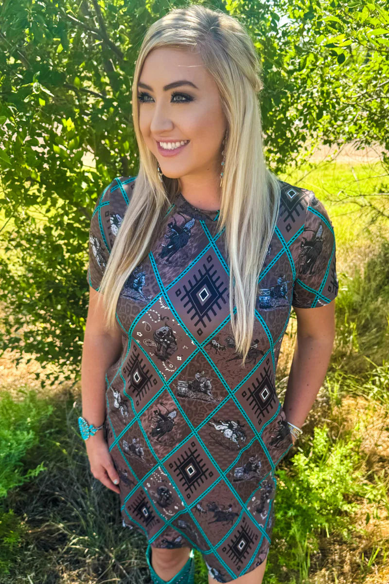 Sterling Kreek Wild & Western Dress