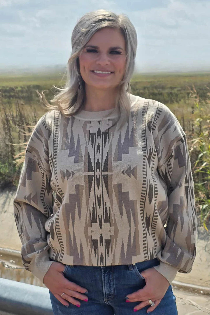 Sterling Kreek Wyoming Aztec Sweater