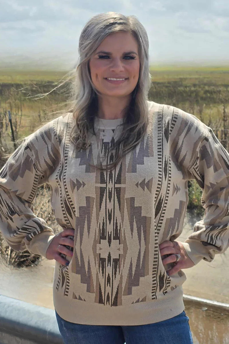 Sterling Kreek Wyoming Aztec Sweater