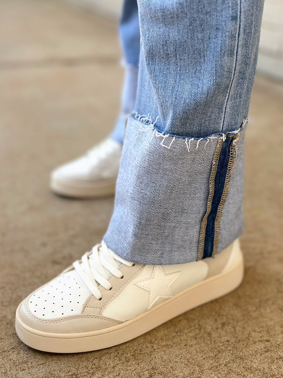Straight From You Cuffed Jeans | gussieduponline