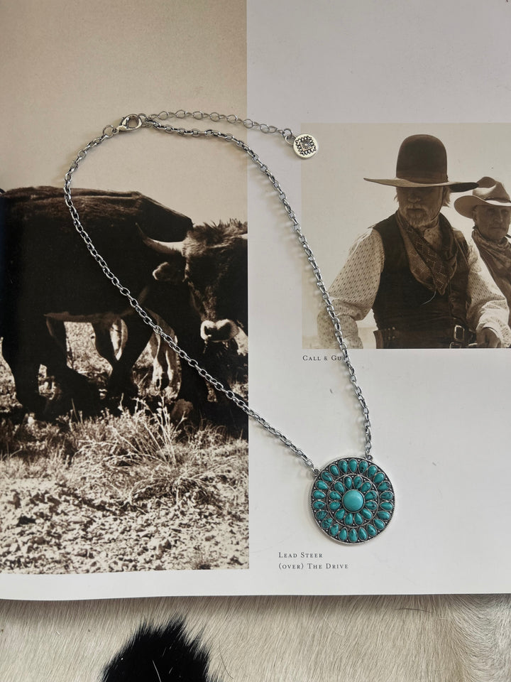 The Round About Turquoise Necklace