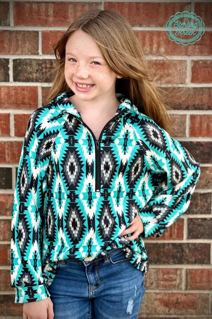 KIDS Aztec Everest Pullover | gussieduponline
