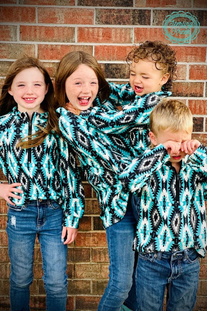 KIDS Aztec Everest Pullover | gussieduponline