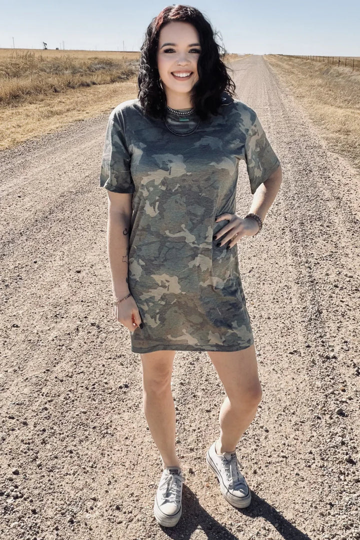Sterling Kreek Camo Kreek T-Shirt Dress