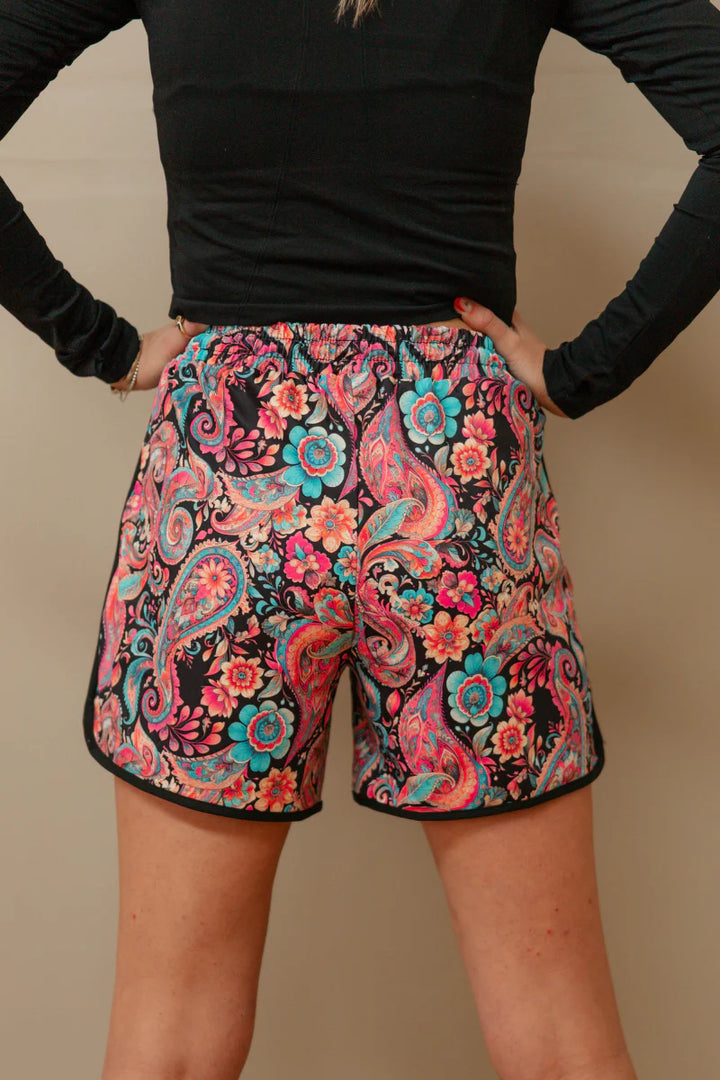 Sterling Kreek Midnight Bloom Long Shorts
