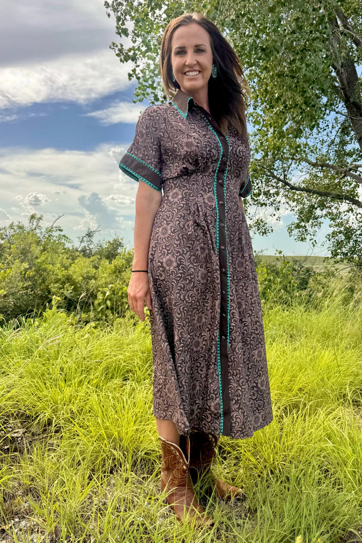 Sterling Kreek Buckstitch Dress