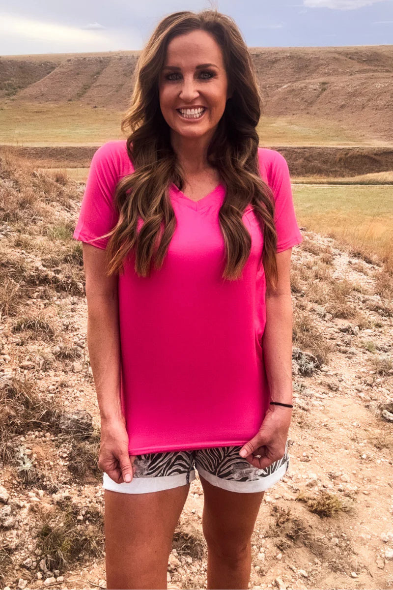 Sterling Kreek Simple Sterling Pink Top