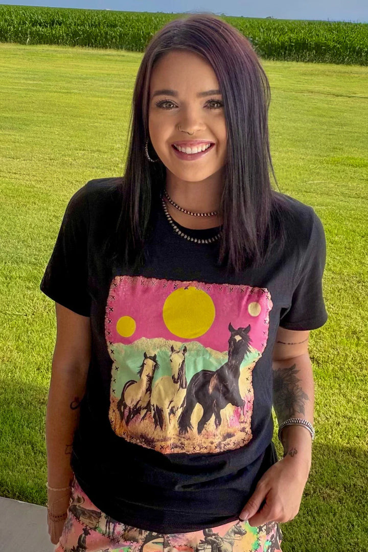 Sterling Kreek Cosmic Cowgirl Tee