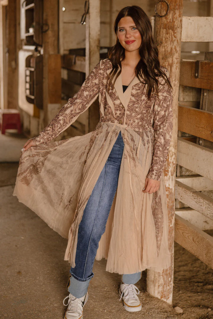 Sterling Kreek The Tooled Loretta Duster