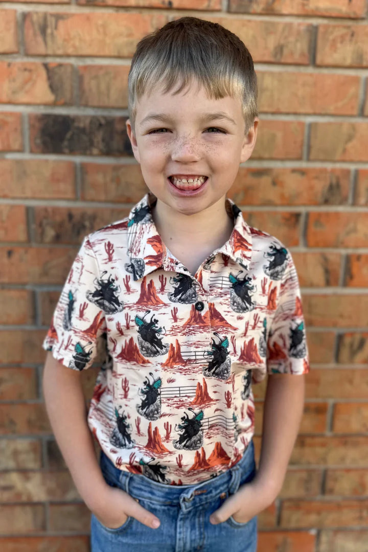 KIDS Golden Buckaroo Polo