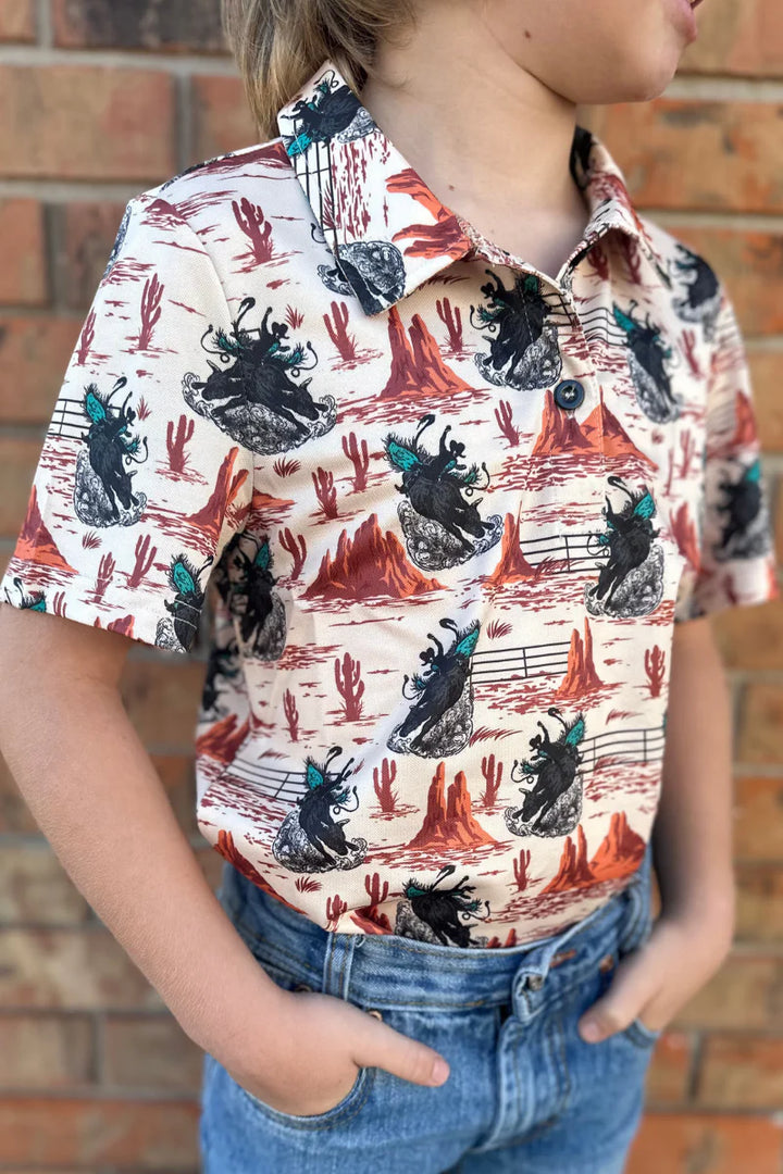 KIDS Golden Buckaroo Polo