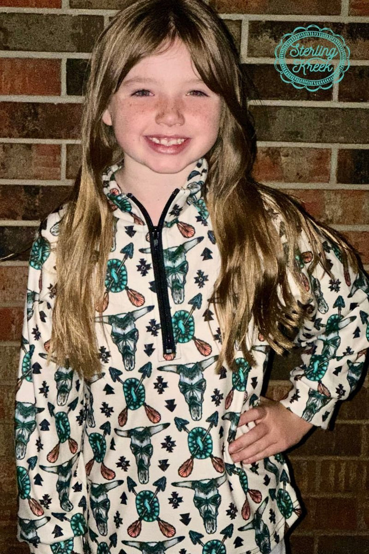 KIDS Eastern Tribal Pullover | gussieduponline