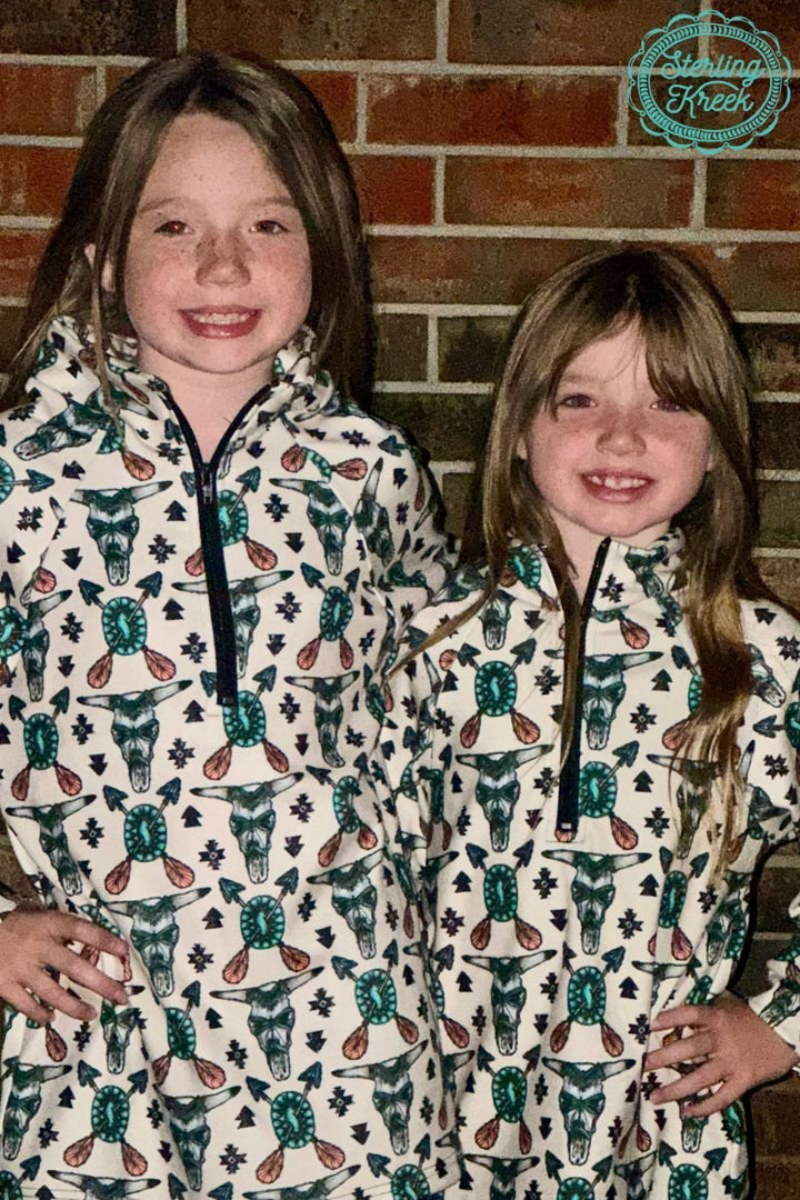 KIDS Eastern Tribal Pullover | gussieduponline