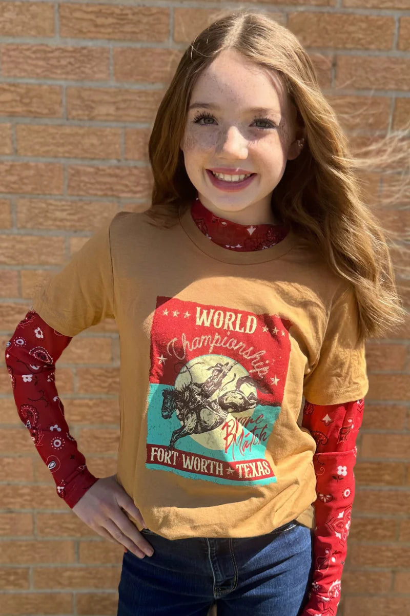 KIDS Sterling Kreek Bronc Match Tee