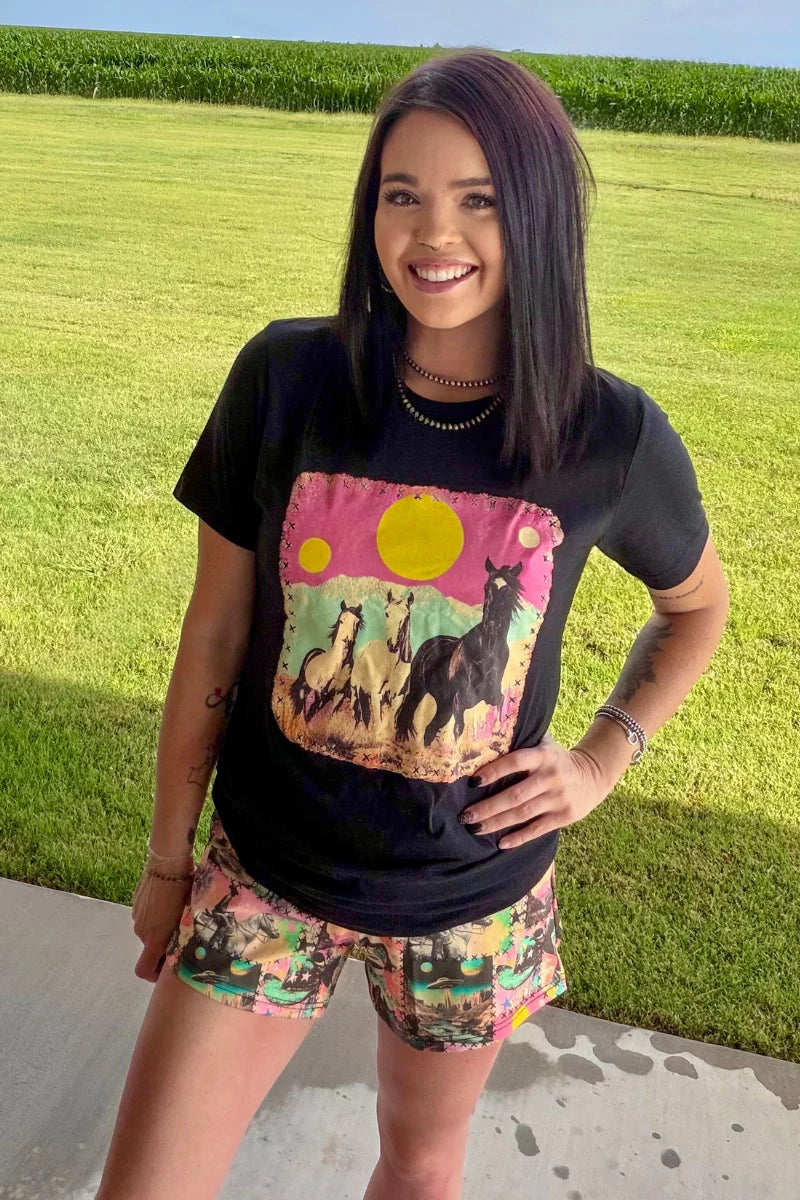 Sterling Kreek Cosmic Cowgirl Tee