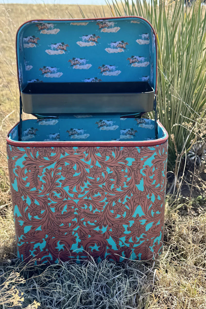 Sterling Kreek Ranch Ready Makeup Box