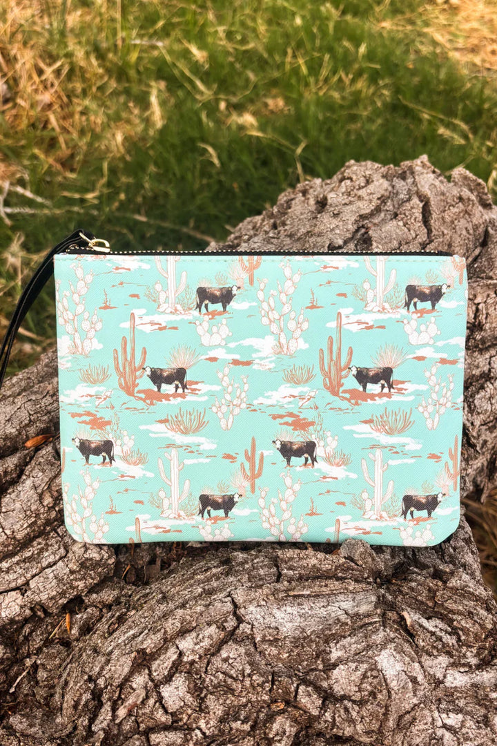 Sterling Kreek Blu Desert Cosmetic Bag