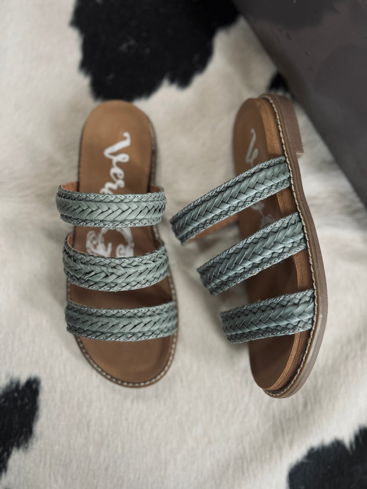 Very G Alba Teal Sandals*