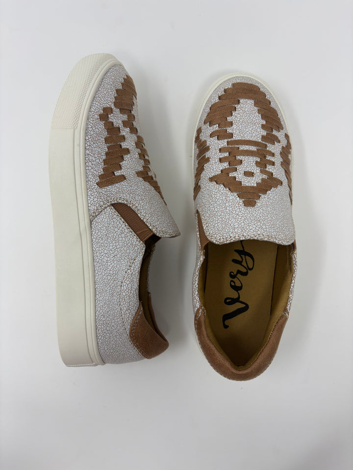 Very G Tan Marian Slip On Shoes