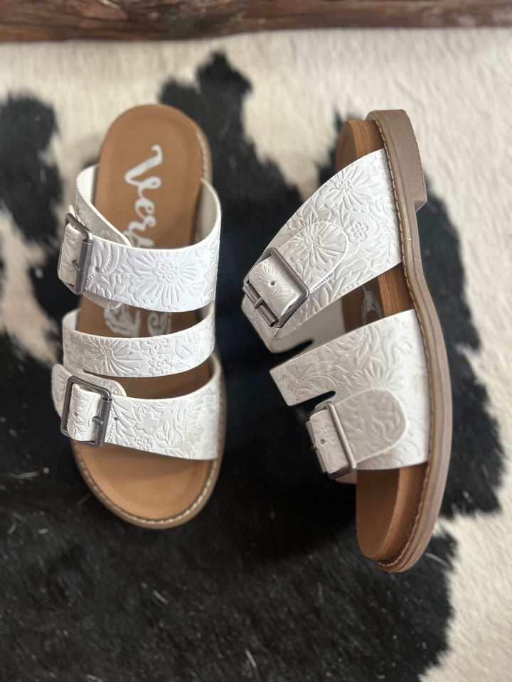 Very G White Elma Sandals*