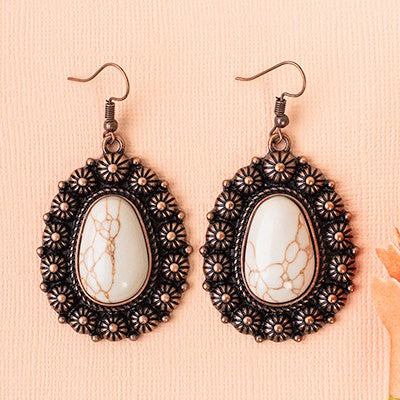 Vintage Squash Earrings- 2 Colors | gussieduponline