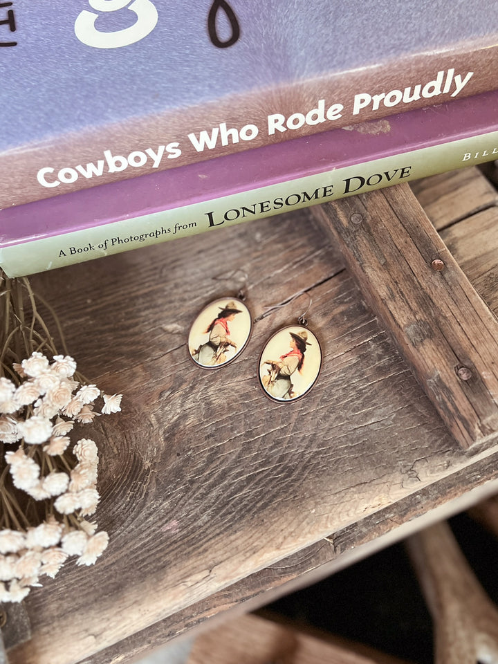 Vintage Inspired Frontier Women Dangle Earrings