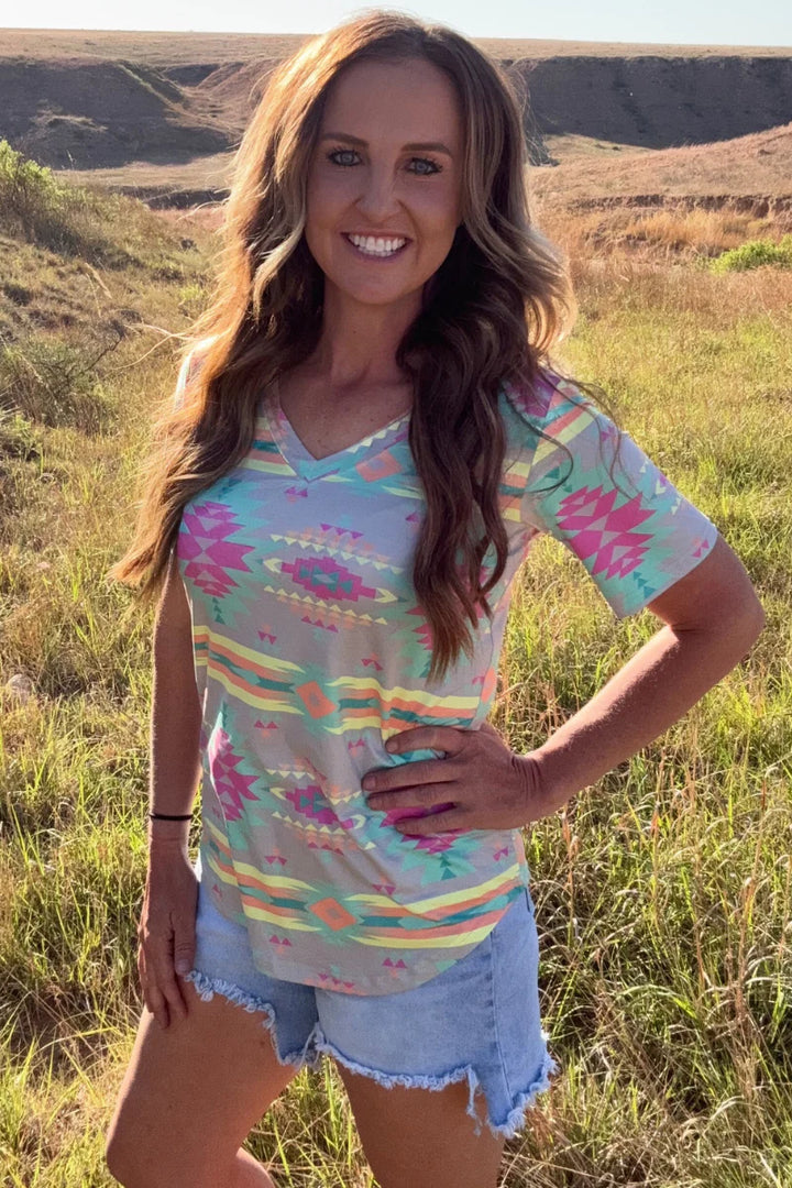 Sterling Kreek Aztec Daydream Top