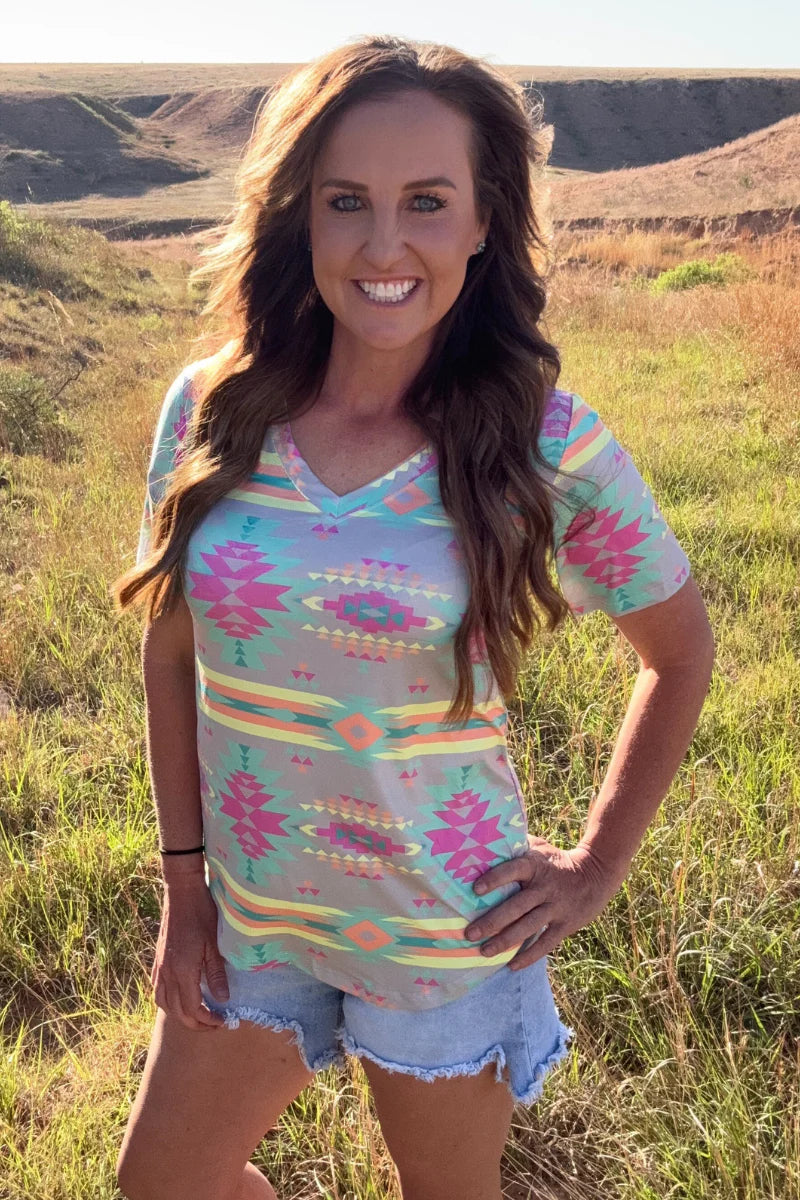 Sterling Kreek Aztec Daydream Top