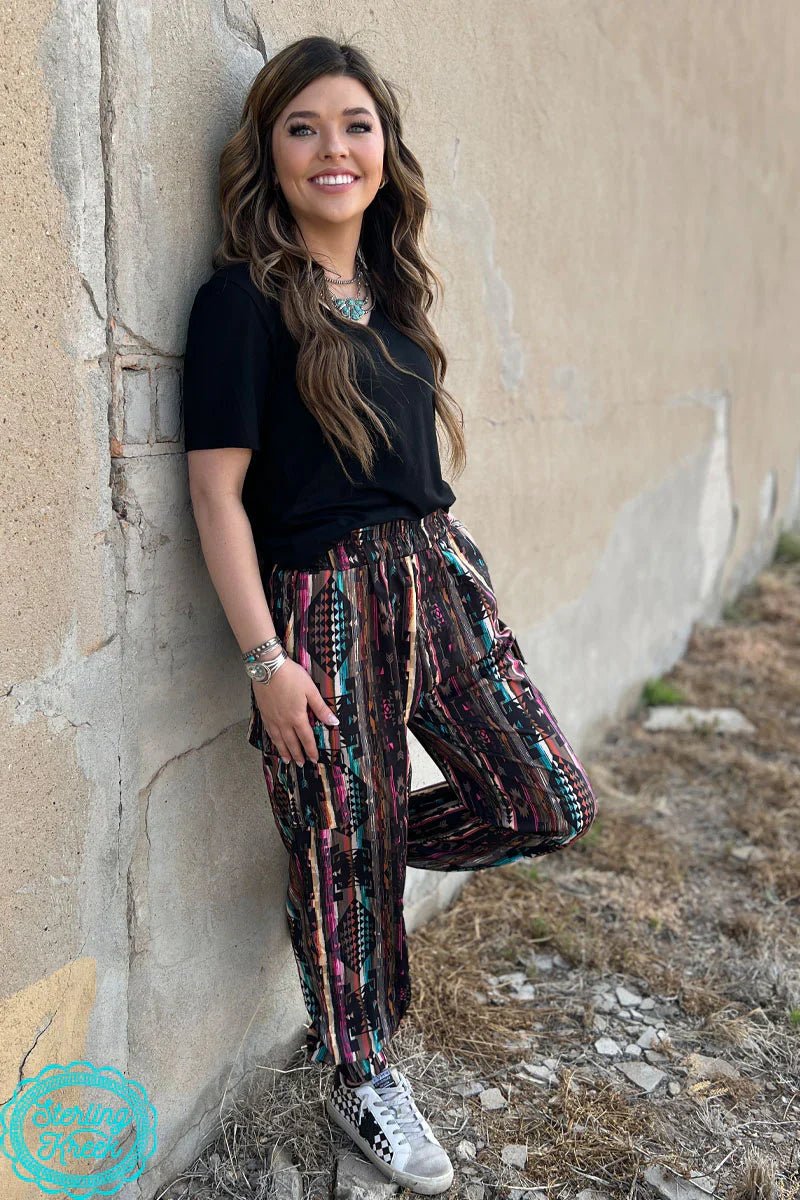 PLUS Sterling Kreek Aztec Warrior Cargo Pants | gussieduponline