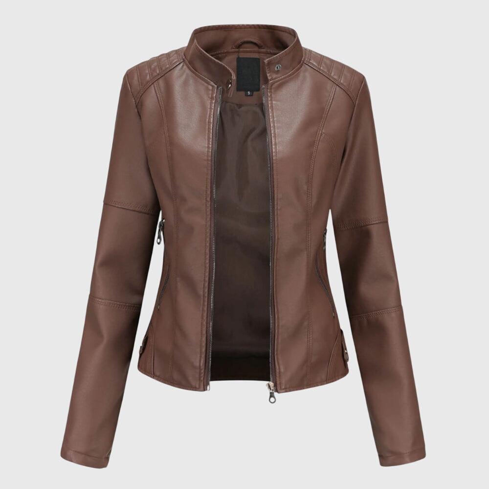 Giorgina - Stylish Leather Jacket For Women