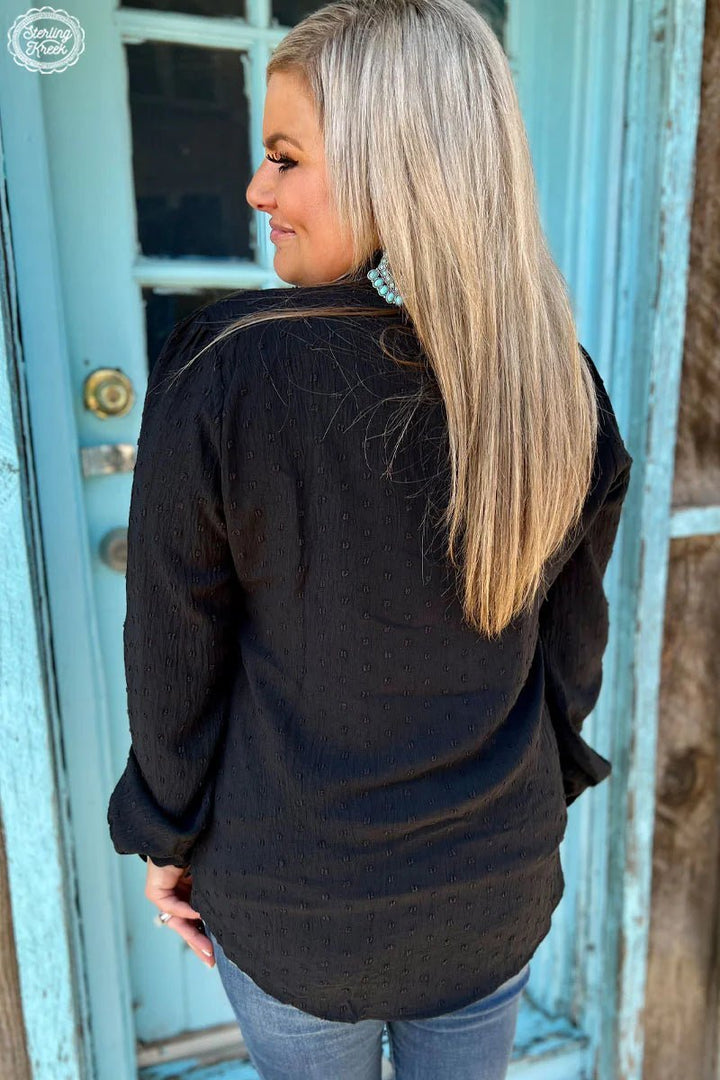 Business Babe Top Black | gussieduponline