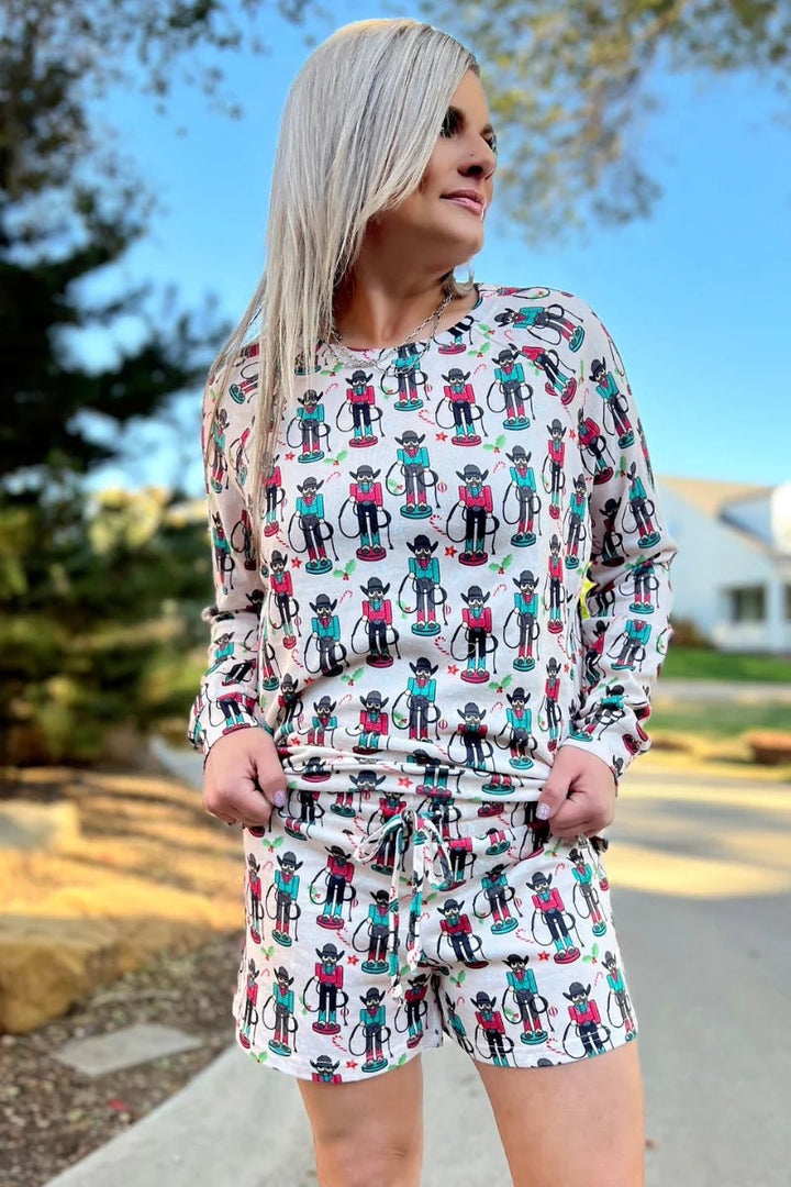 Sterling Kreek Ropin' Around The Christmas Tee Jams - TOP ONLY | gussieduponline