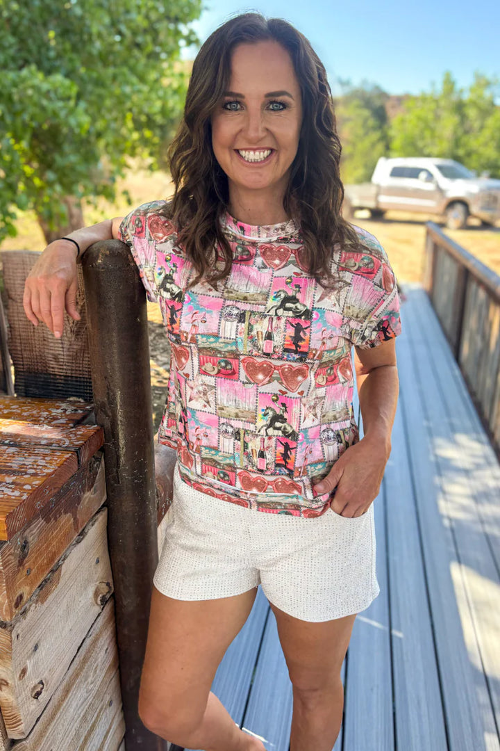 Glitter & Grit Top