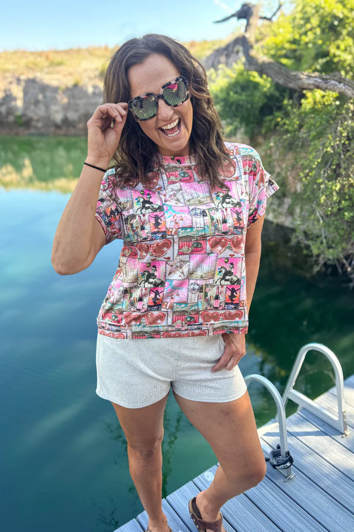 Glitter & Grit Top