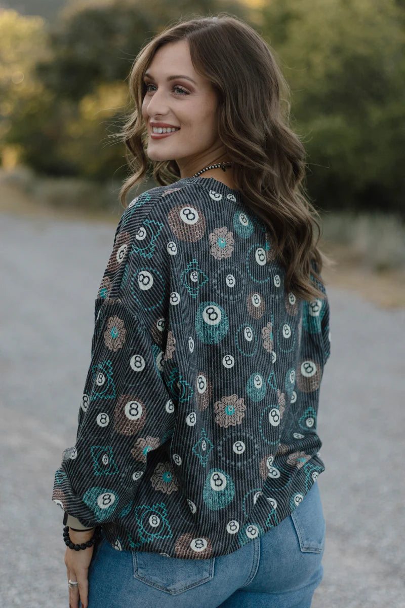 Sterling Kreek Break Shot Blossom Top