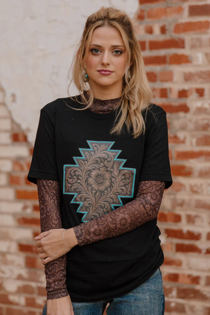 Sterling Kreek Bronzed Bloom Tee