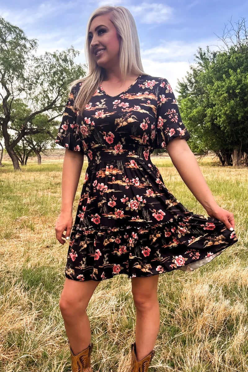 Sterling Kreek Cactus Garden Dress