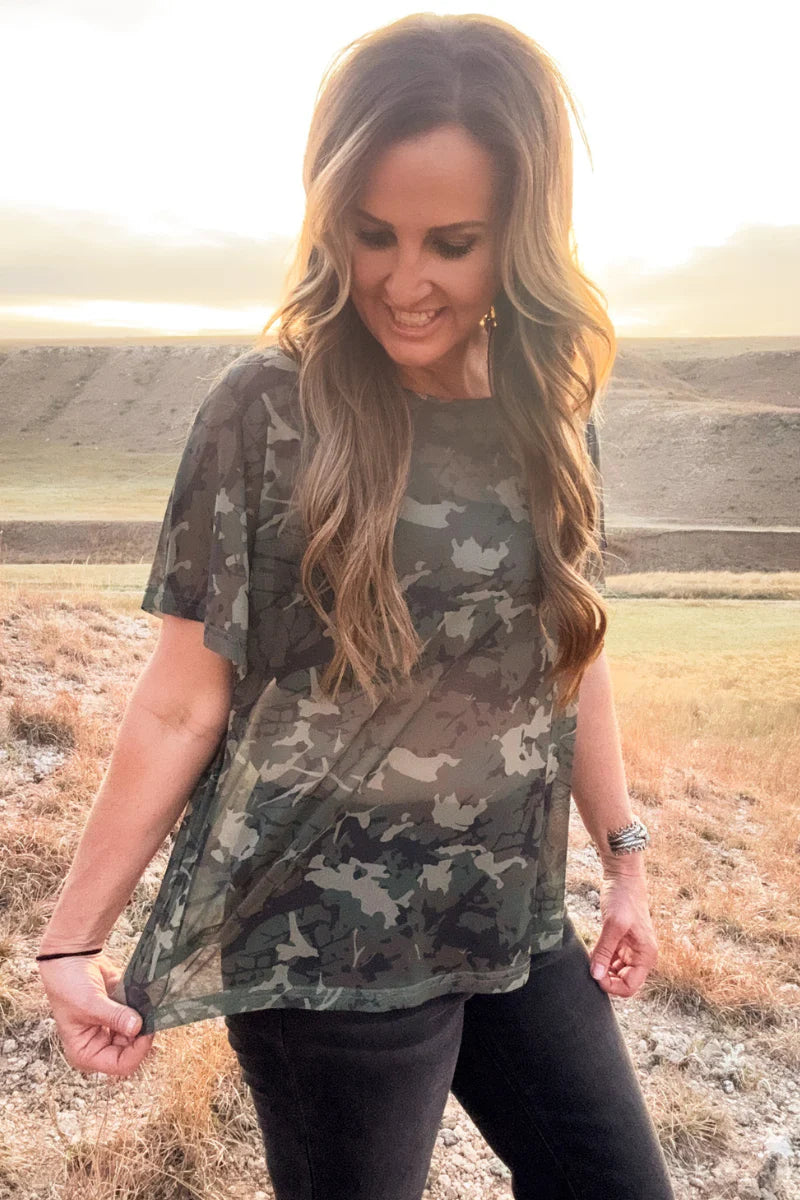 Sterling Kreek Camo Kreek Mesh Top