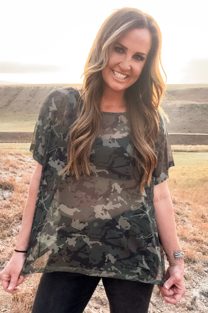 Sterling Kreek Camo Kreek Mesh Top