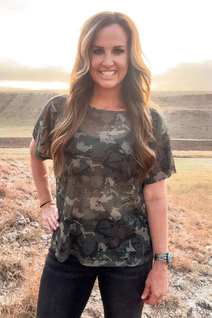 Sterling Kreek Camo Kreek Mesh Top