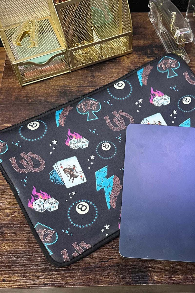 SK Cowgirl Charm Laptop Case