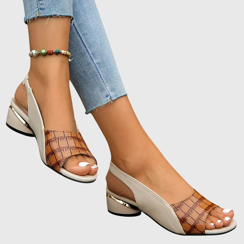 Whitney | Elegant Leather Sandals
