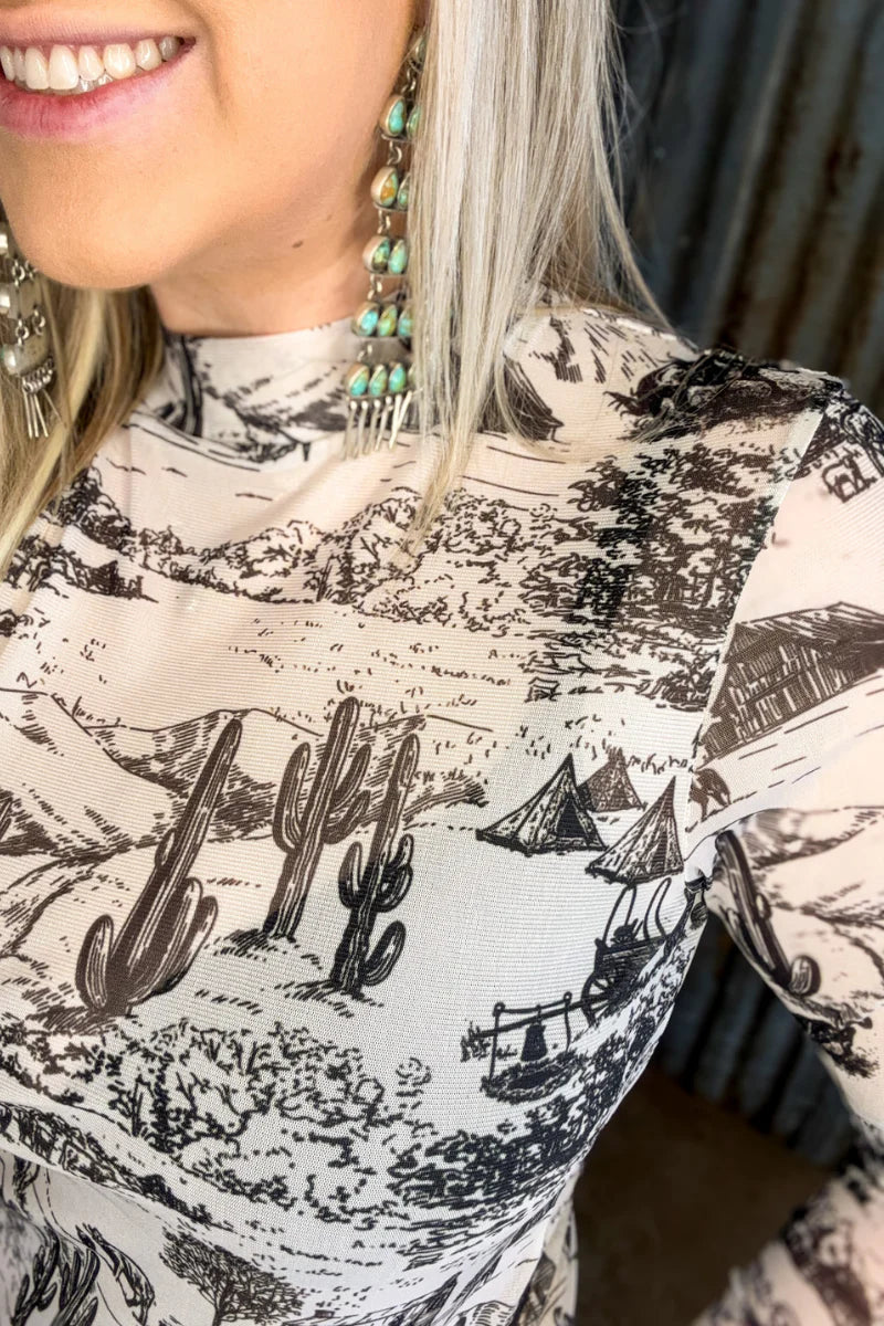 Sterling Kreek The Old Days Mesh Top