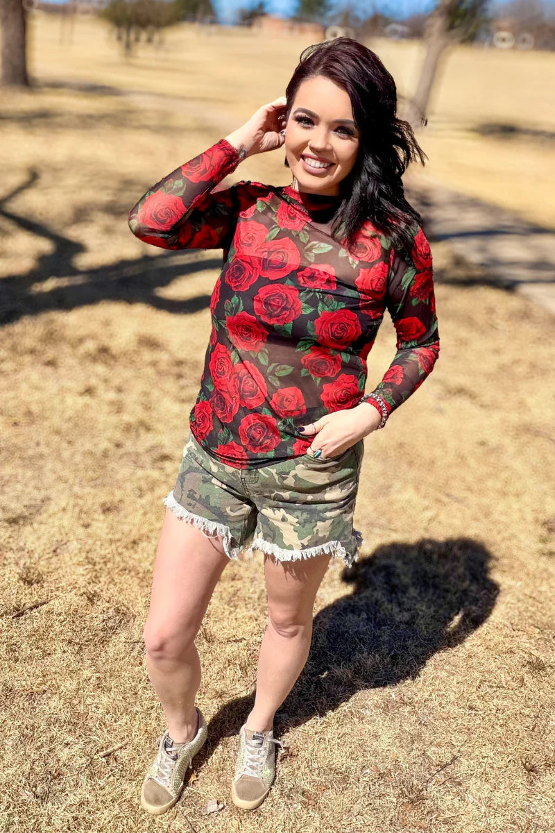 Sterling Kreek Camo Kreek Denim Shorts