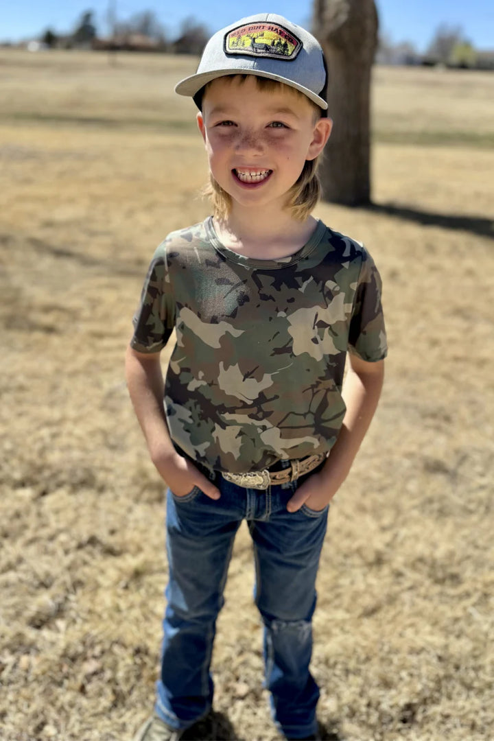 KIDS Sterling Kreek Camo Kreek Top