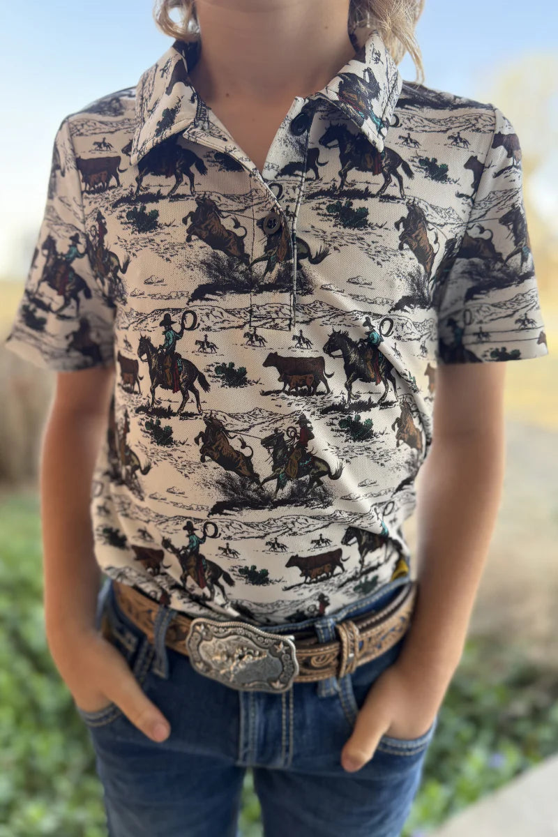 KIDS Sterling Kreek Day Workin Polo