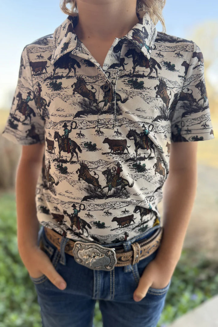 KIDS Sterling Kreek Day Workin Polo