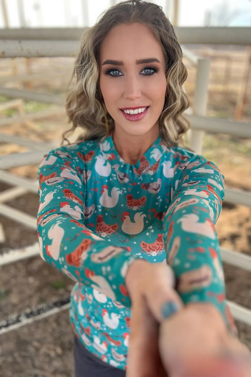 Sterling Kreek Fly The Coop Mesh Top