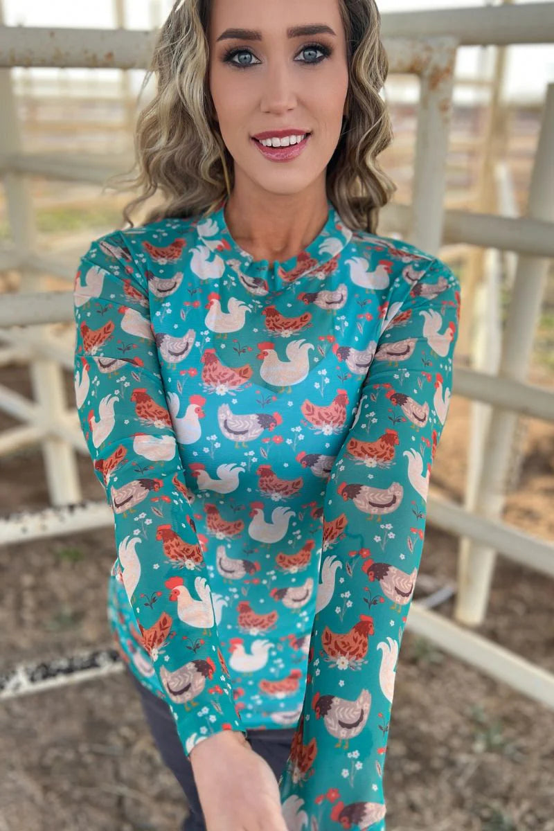 Sterling Kreek Fly The Coop Mesh Top